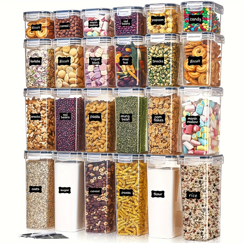 Food Storage Oven Safe - 24 adet gıda saklama kapları 12