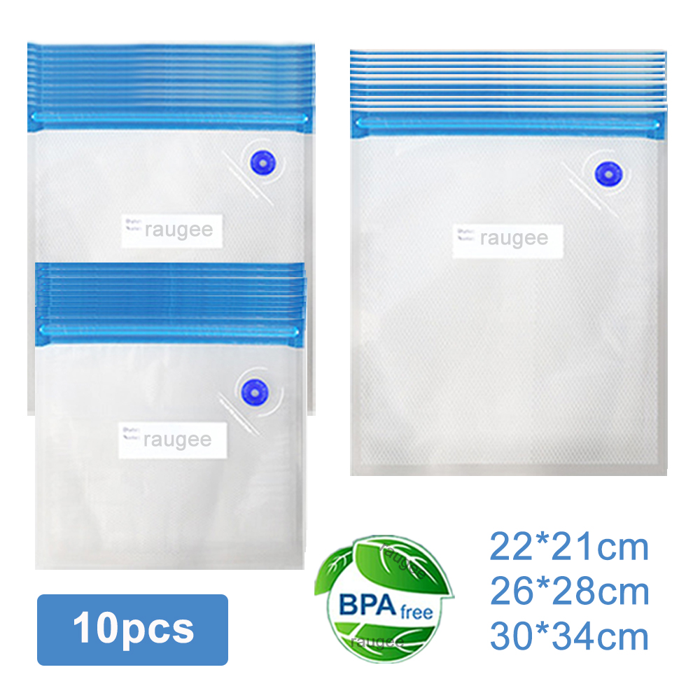 Food Storage Vacuum Bags - Vakum Torbaları Yeniden Kullanılabilir Gıda Vakum
