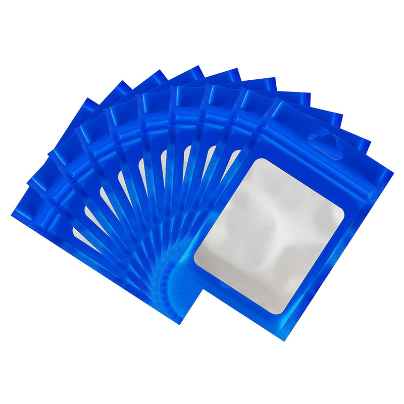 Food Storage Mylar Bags - 1000 Adet Mavi Mylar Çanta Açılıp