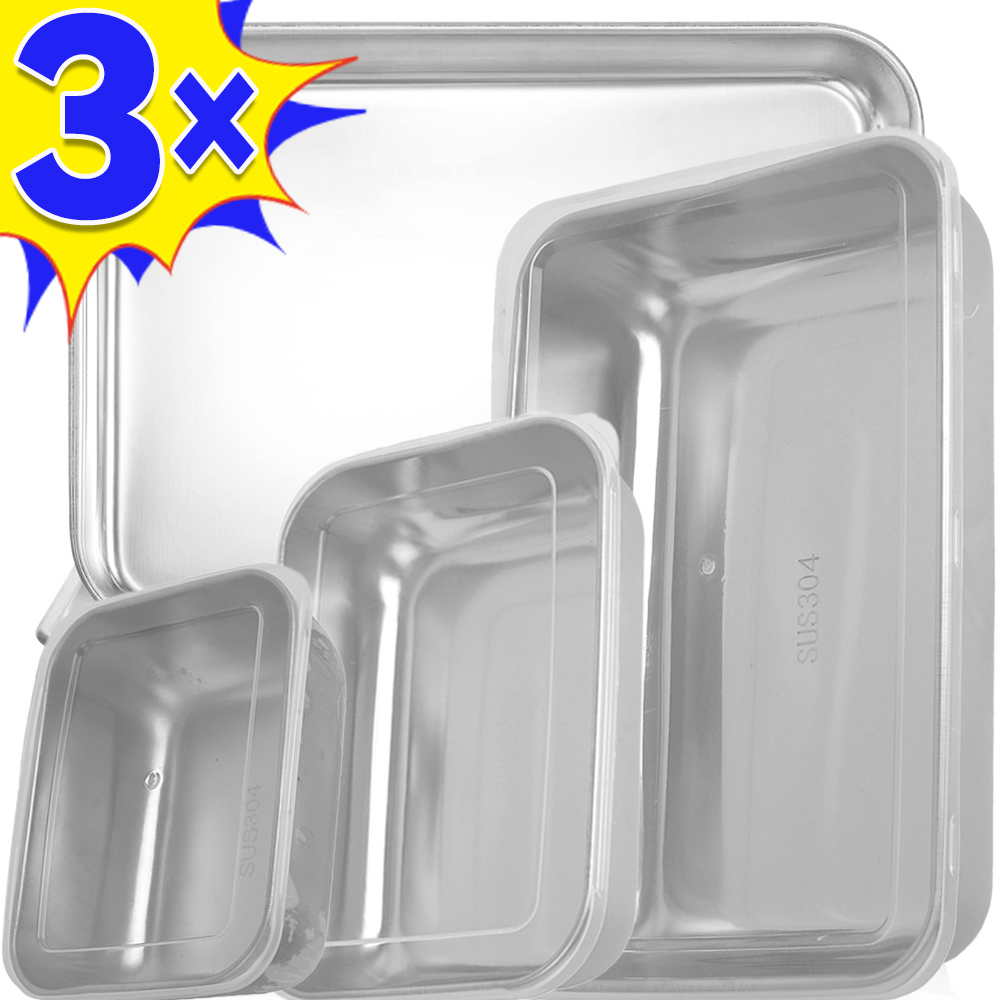 Food Storage Oven Safe - Paslanmaz Çelik Gıda Saklama Kutusu Taze