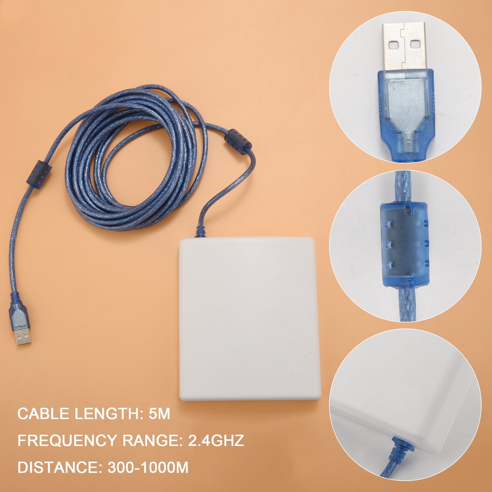 Food Storage Range - A04R-150Mbps Yüksek Kazançlı 14DBi Anten 5M