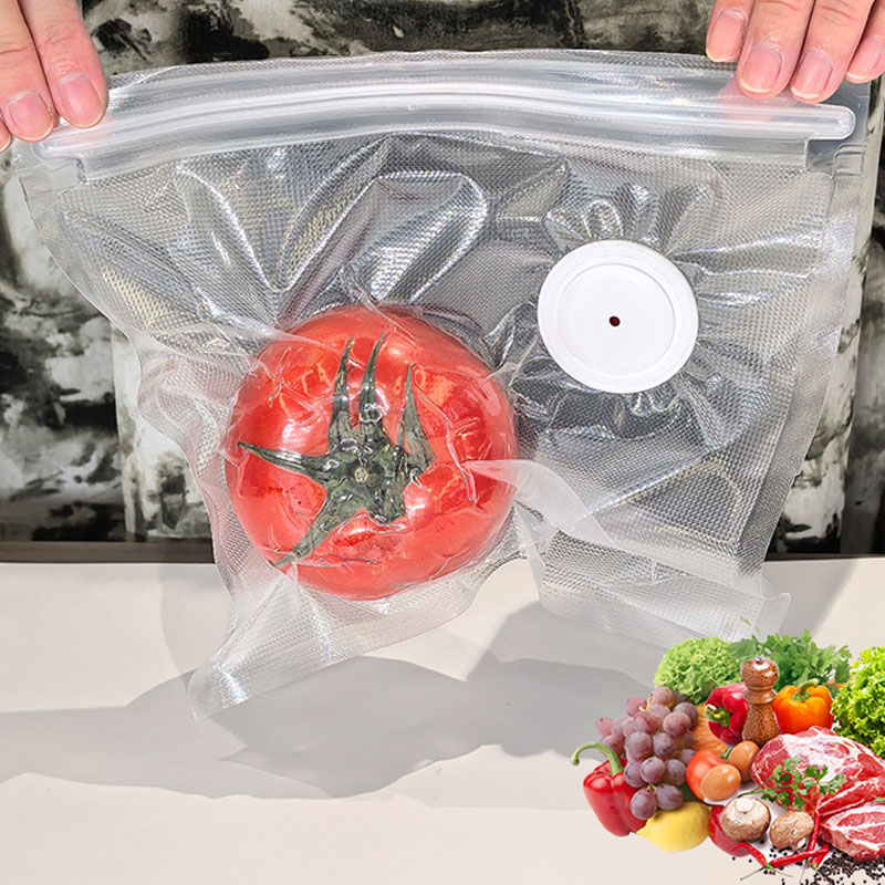 Food Storage Vacuum Bags - Geliştirilmiş Versiyon vakumlu gıda saklama poşeti