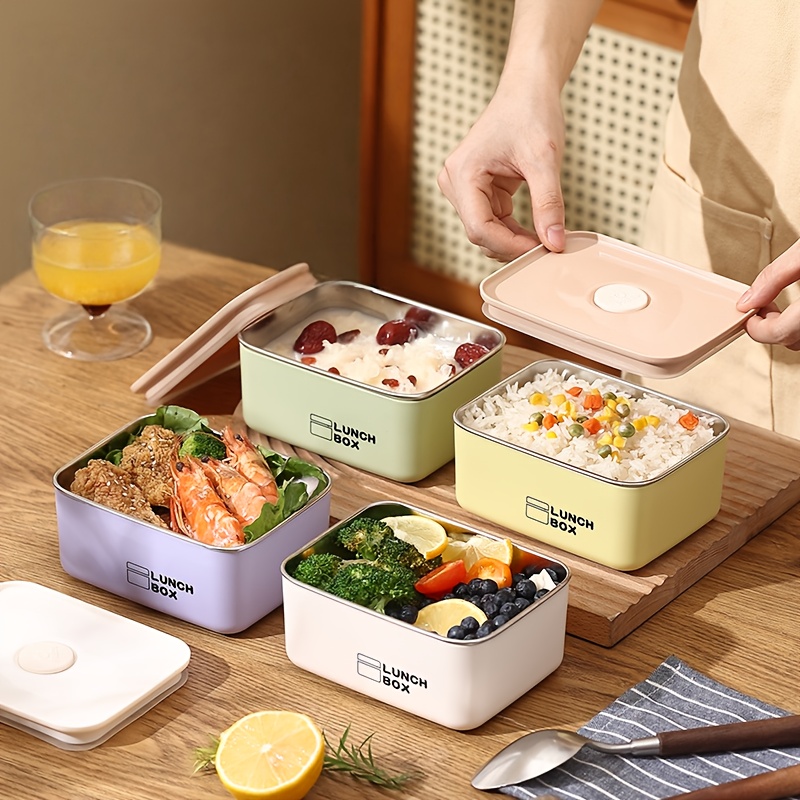 Food Storage In Stainless Steel - Paslanmaz Çelik Sızdırmaz Yiyecek Saklama Kabı