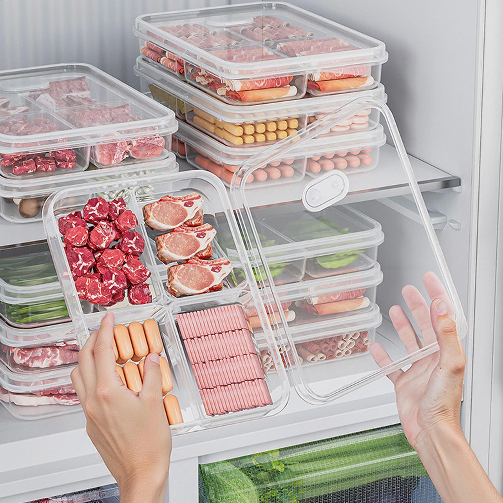 Food Storage Containers Plastic Box - 1 Adet Buzdolabı Saklama Kutusu Et
