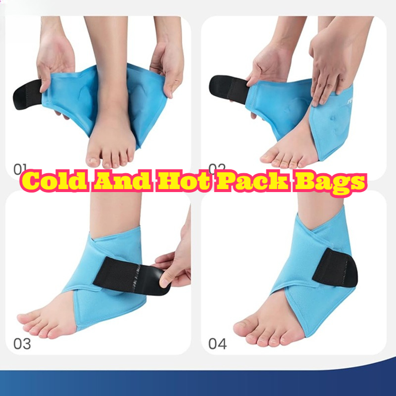 Cold Pack Ice Gel - Yumuşak Jel Ayak Bileği Buz Paketi