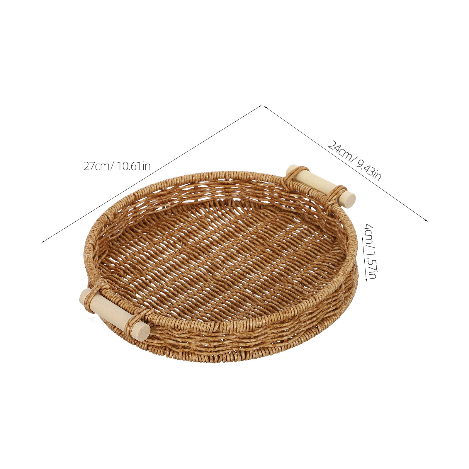 İmitasyon Rattan Ekmek Sepeti  - Food Storage Home incelemesi ve fiyatı