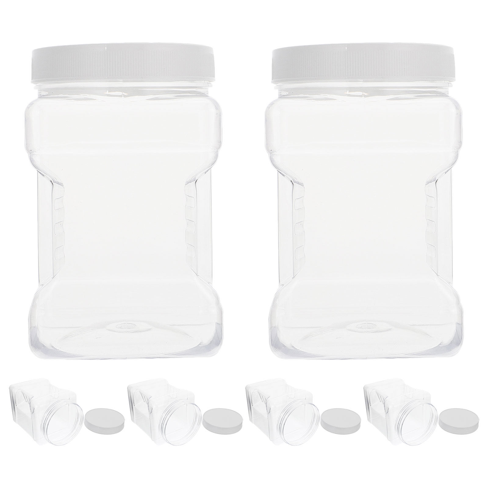 6 Adet Şeffaf Kare Plastik Sak - Food Storage Square Containers incelemesi ve fiyatı