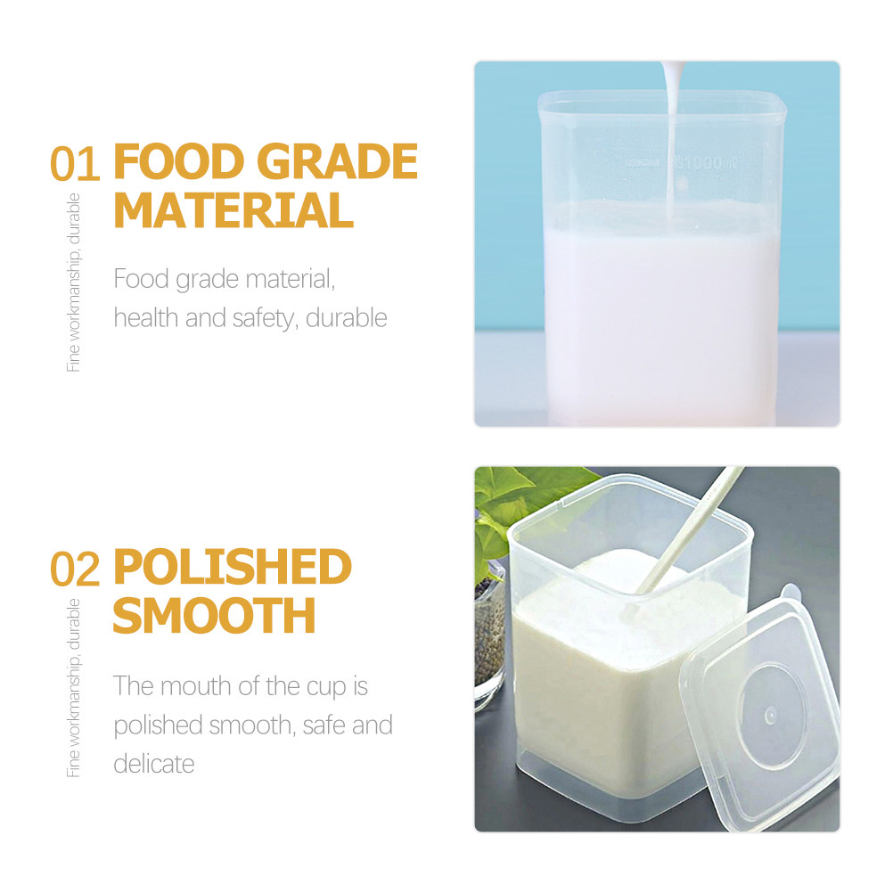 1 Set Yoğurt Fermentasyon Kabı - Food Storage Containers Plastic Box incelemesi ve fiyatı