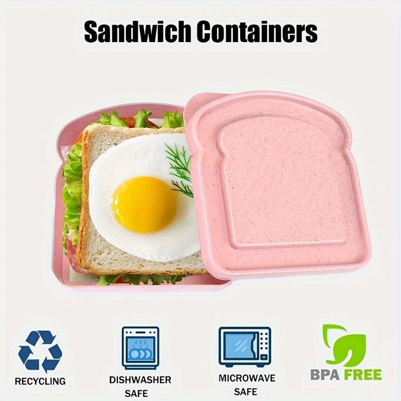 1 adet Bento Kutuları, Sandviç - Food Storage Containers Plastic Box incelemesi ve fiyatı