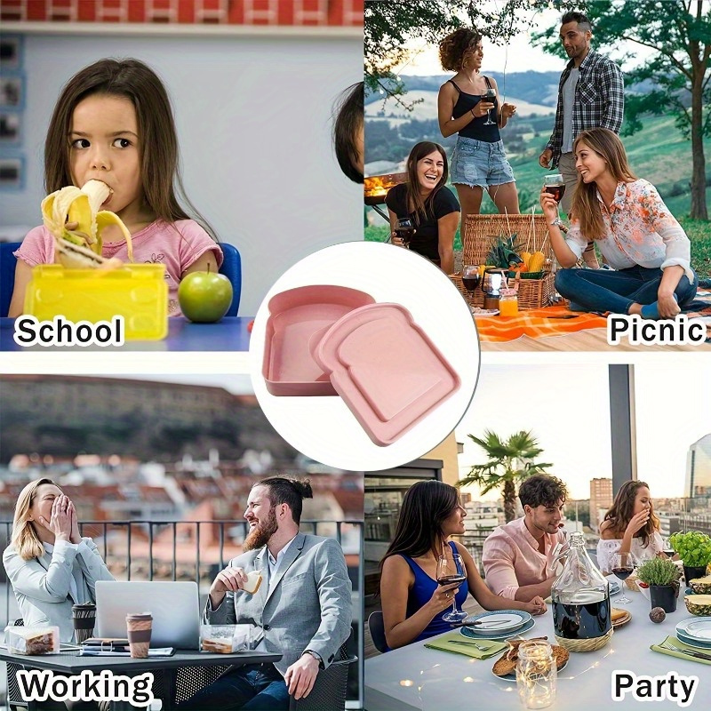 1 adet Bento Kutuları, Sandviç - Food Storage Containers Plastic Box incelemesi ve fiyatı