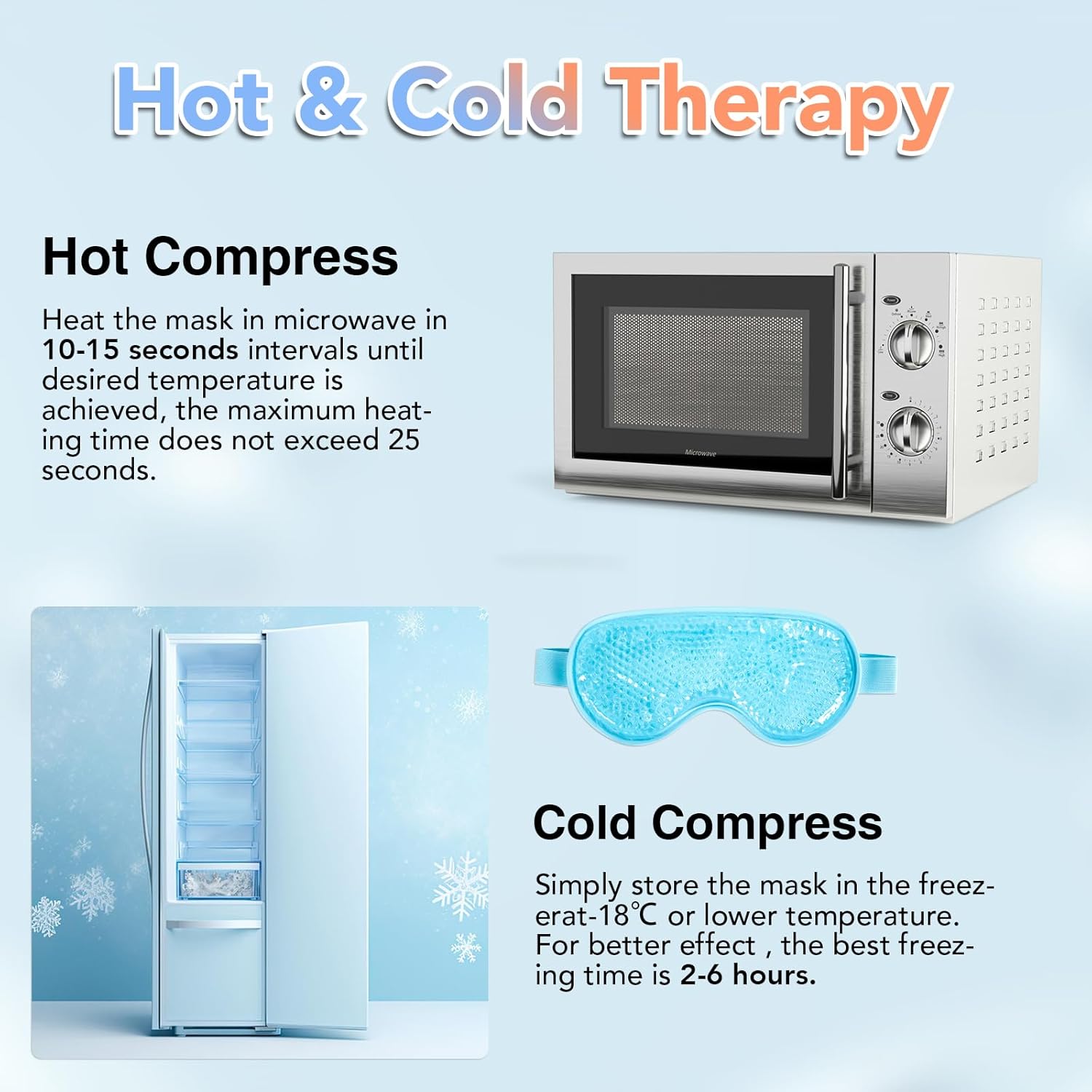 Yüz Soğutucu Maske Jeli Göz Ma - Cold Pack Ice Gel incelemesi ve fiyatı