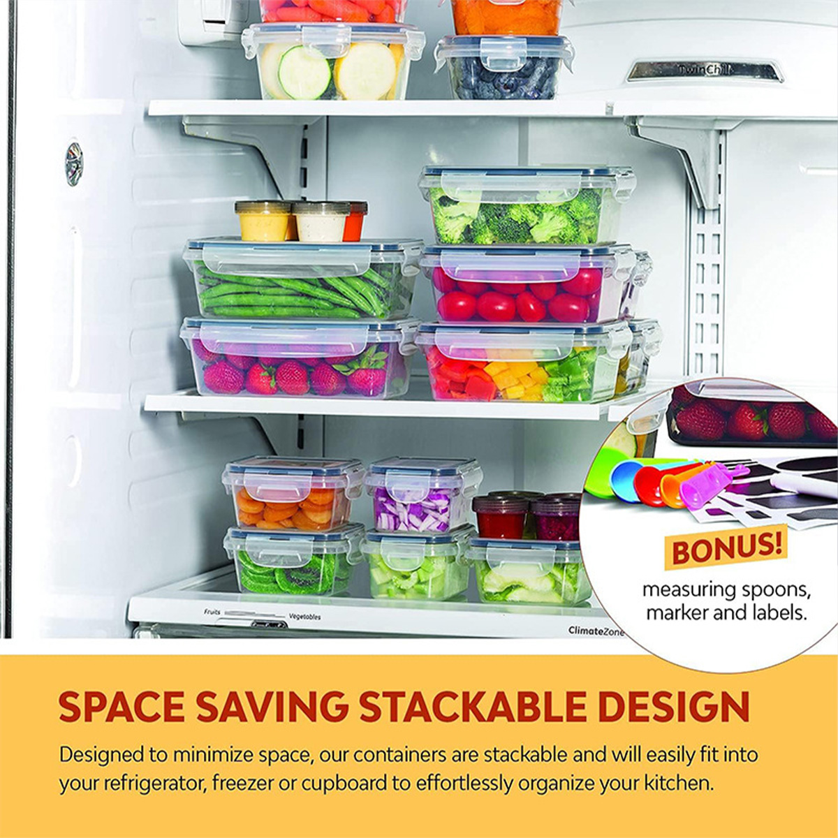 24'lü Gıda Saklama Kabı Seti M - Food Storage Containers Plastic Box incelemesi ve fiyatı