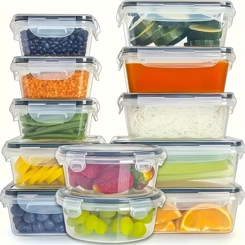 4 Parçalı Şeffaf Gıda Saklama  - Food Storage Containers Set incelemesi ve fiyatı