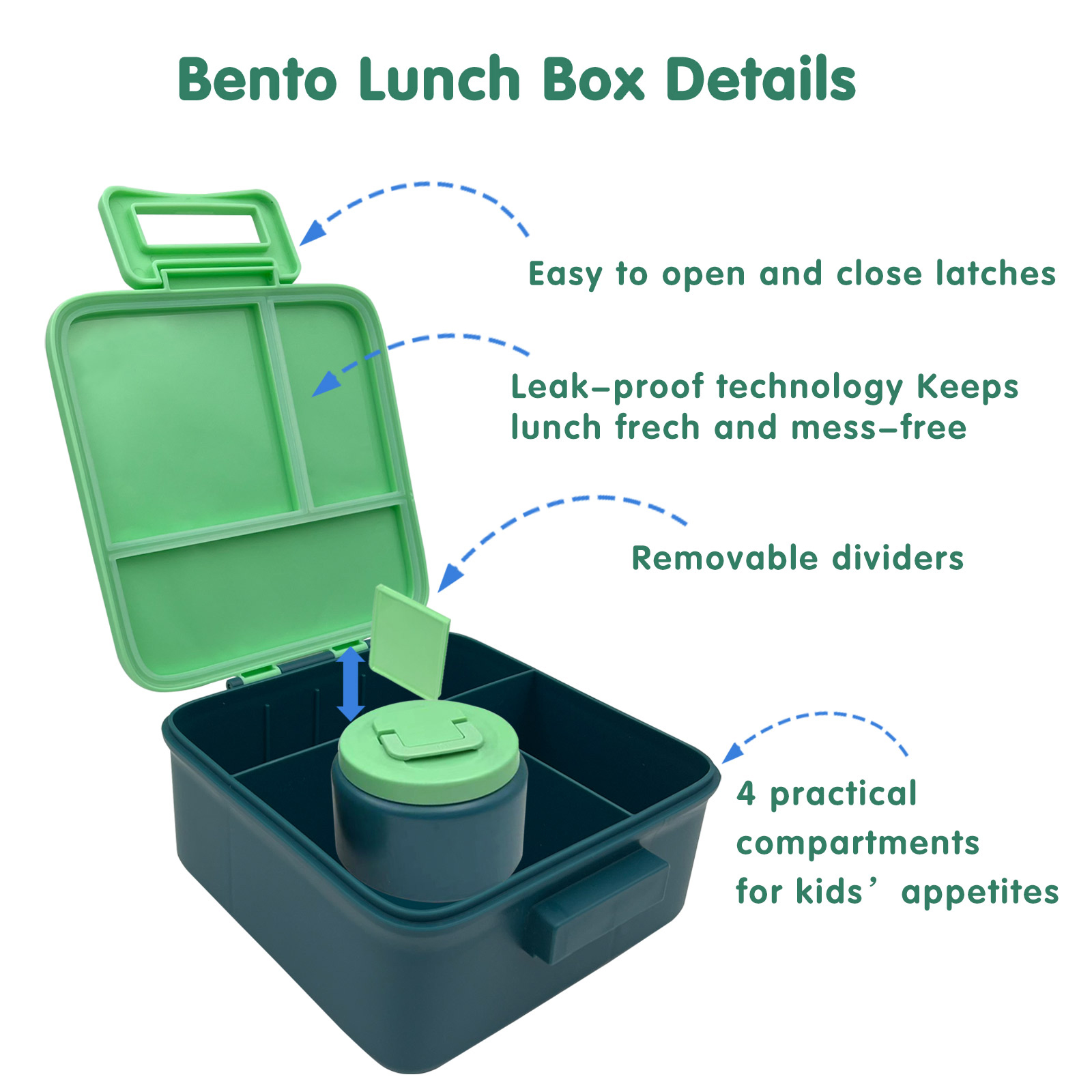 Çocuklar için 1 Set Bento Öğle - Food Storage Oven Safe incelemesi ve fiyatı