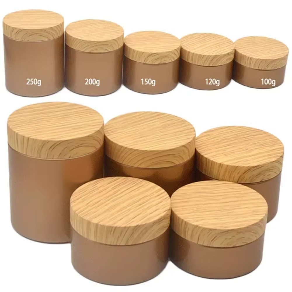 30 adet PET boş plastik kavano - Food Storage Jars With Wooden Lids incelemesi ve fiyatı