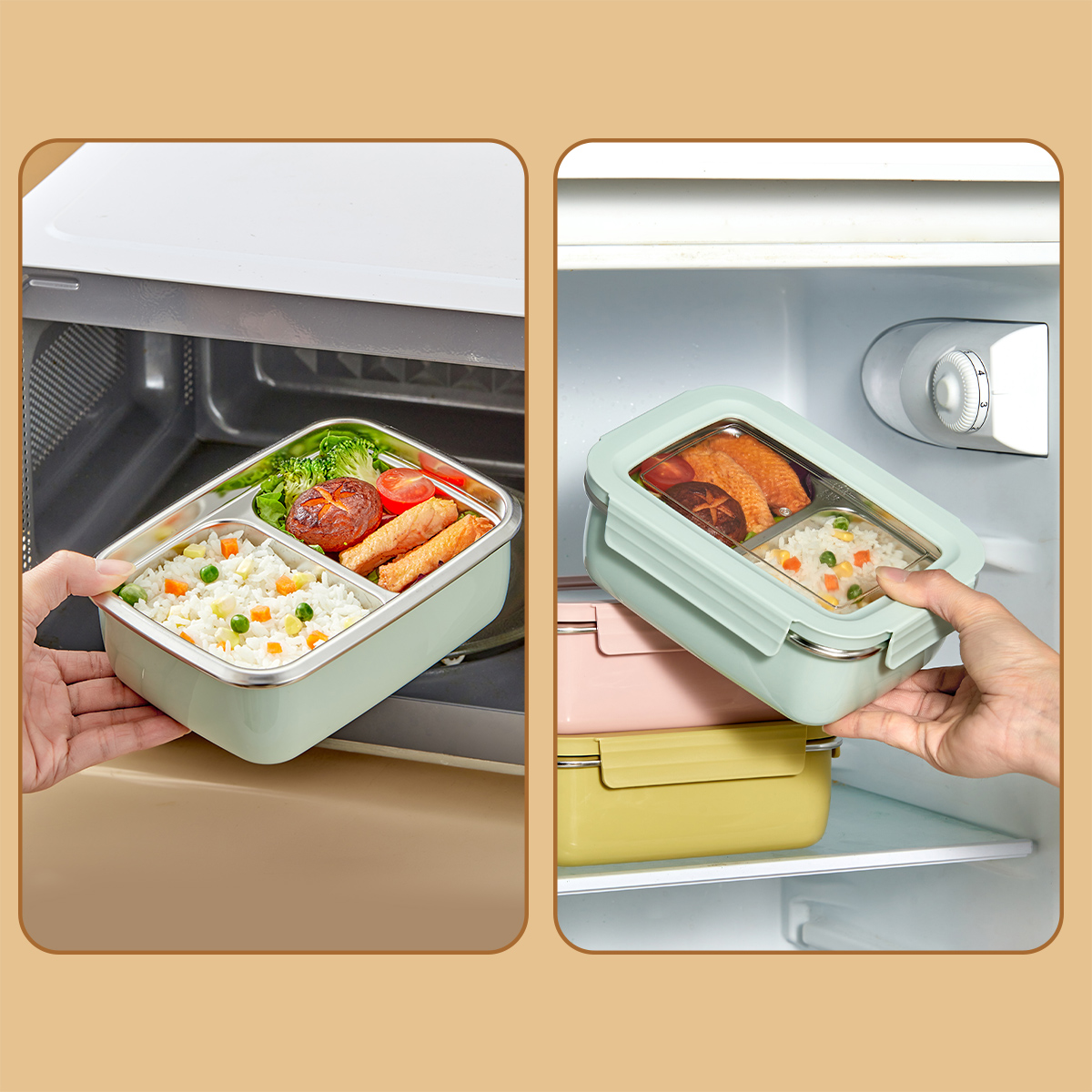 Mikrodalga 304 Paslanmaz Çelik - Food Storage Vault incelemesi ve fiyatı