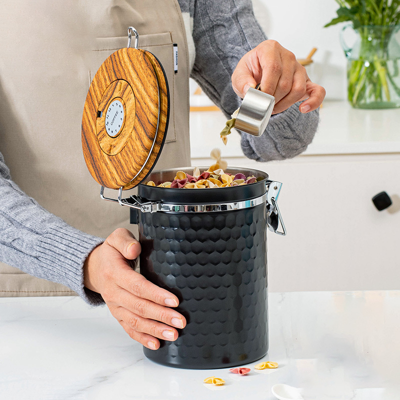 Mutfak Paslanmaz Çelik Kahve K - Food Storage In Stainless Steel incelemesi ve fiyatı