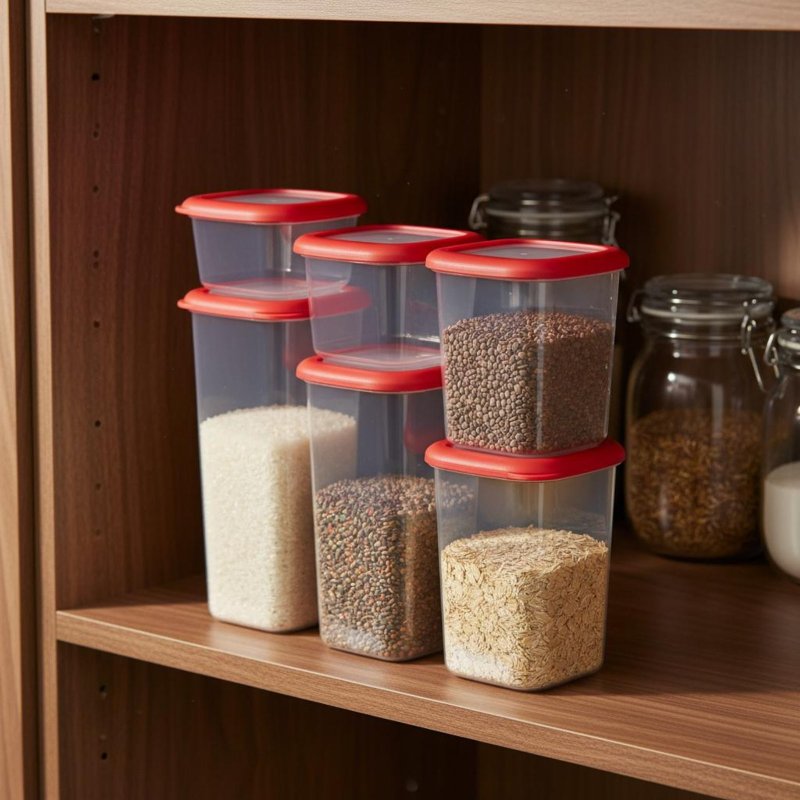 6 Parça Hava Geçirmez Gıda Sak - Food Storage For Pantry incelemesi ve fiyatı