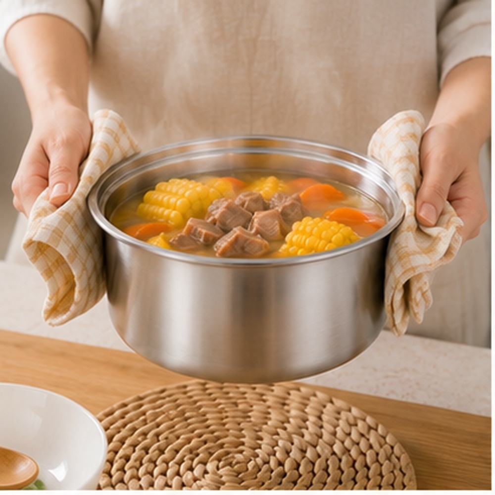 304 Paslanmaz Çelik Kapaklı Ra - Food Storage In Stainless Steel incelemesi ve fiyatı
