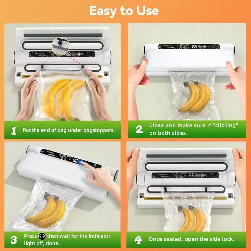 Gıda Saklama Vakum Makinesi 75 - Food Storage Vacuum Bags incelemesi ve fiyatı
