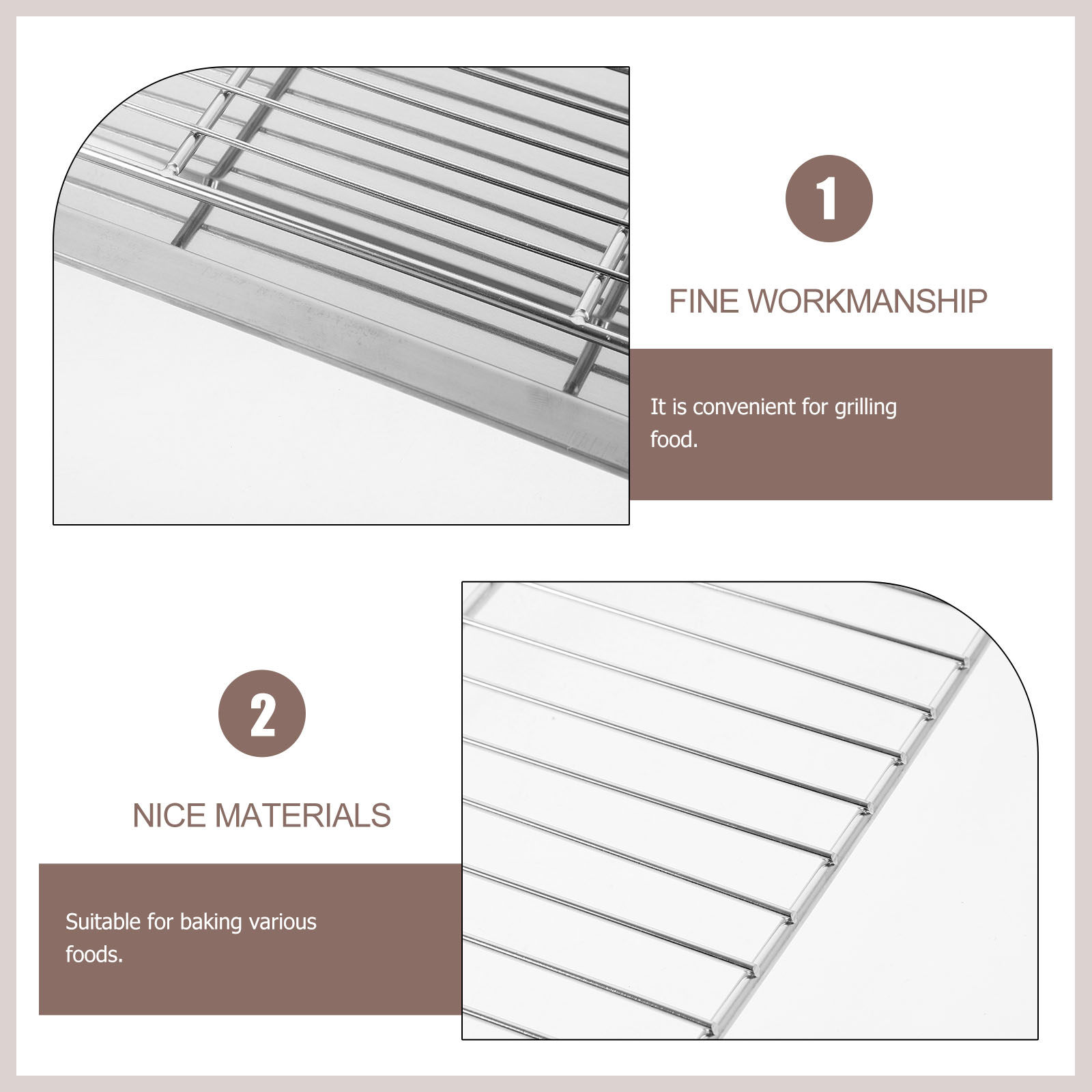 1 Set Paslanmaz Çelik Tel Pişi - Food Storage In Stainless Steel incelemesi ve fiyatı