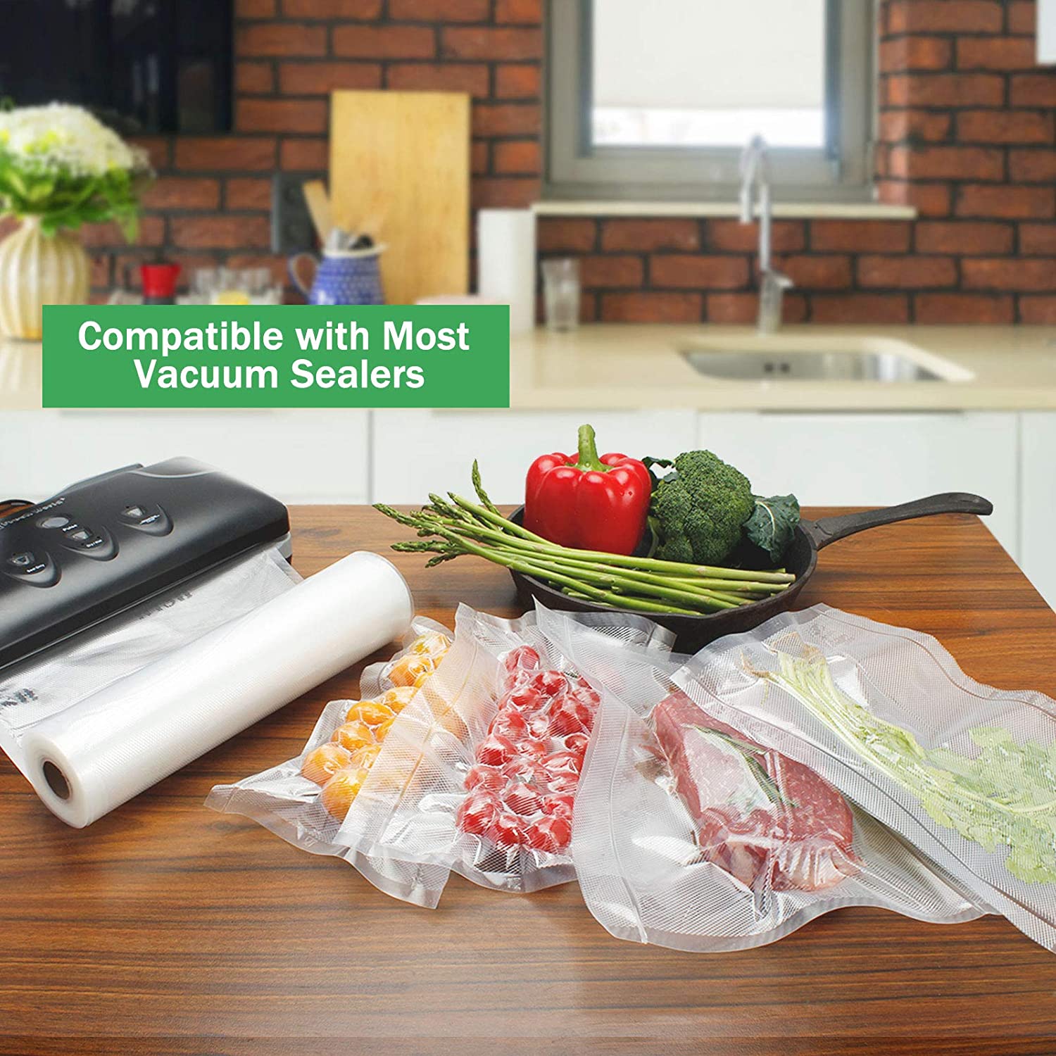 Gıda için vakum torbaları Vaku - Food Storage Vacuum Bags incelemesi ve fiyatı