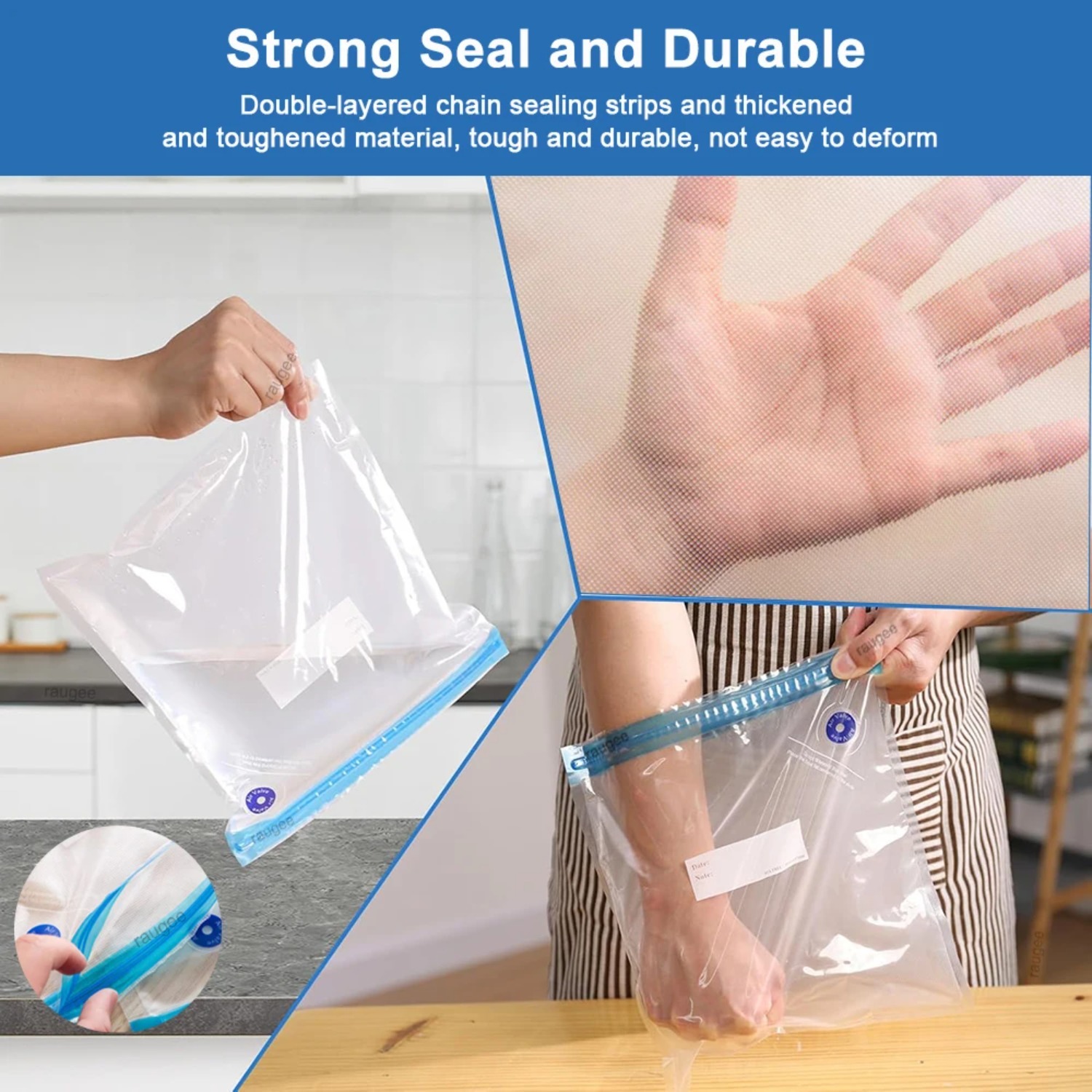 Sous Vide Torbaları Yeniden Ku - Food Storage Vacuum Bags incelemesi ve fiyatı