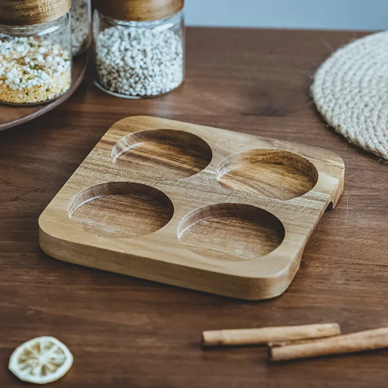 Ahşap kapak Orgnizer cam hava  - Food Storage Jars With Wooden Lids incelemesi ve fiyatı
