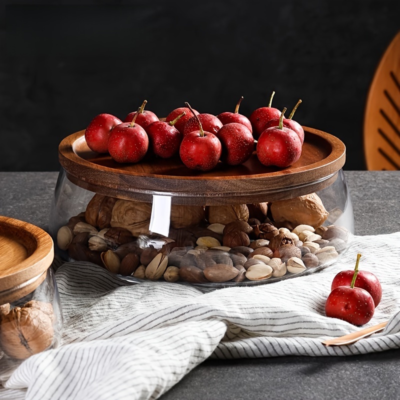 Ahşap Kapaklı Cam Kaplar – Gıd - Food Storage Jars With Wooden Lids incelemesi ve fiyatı