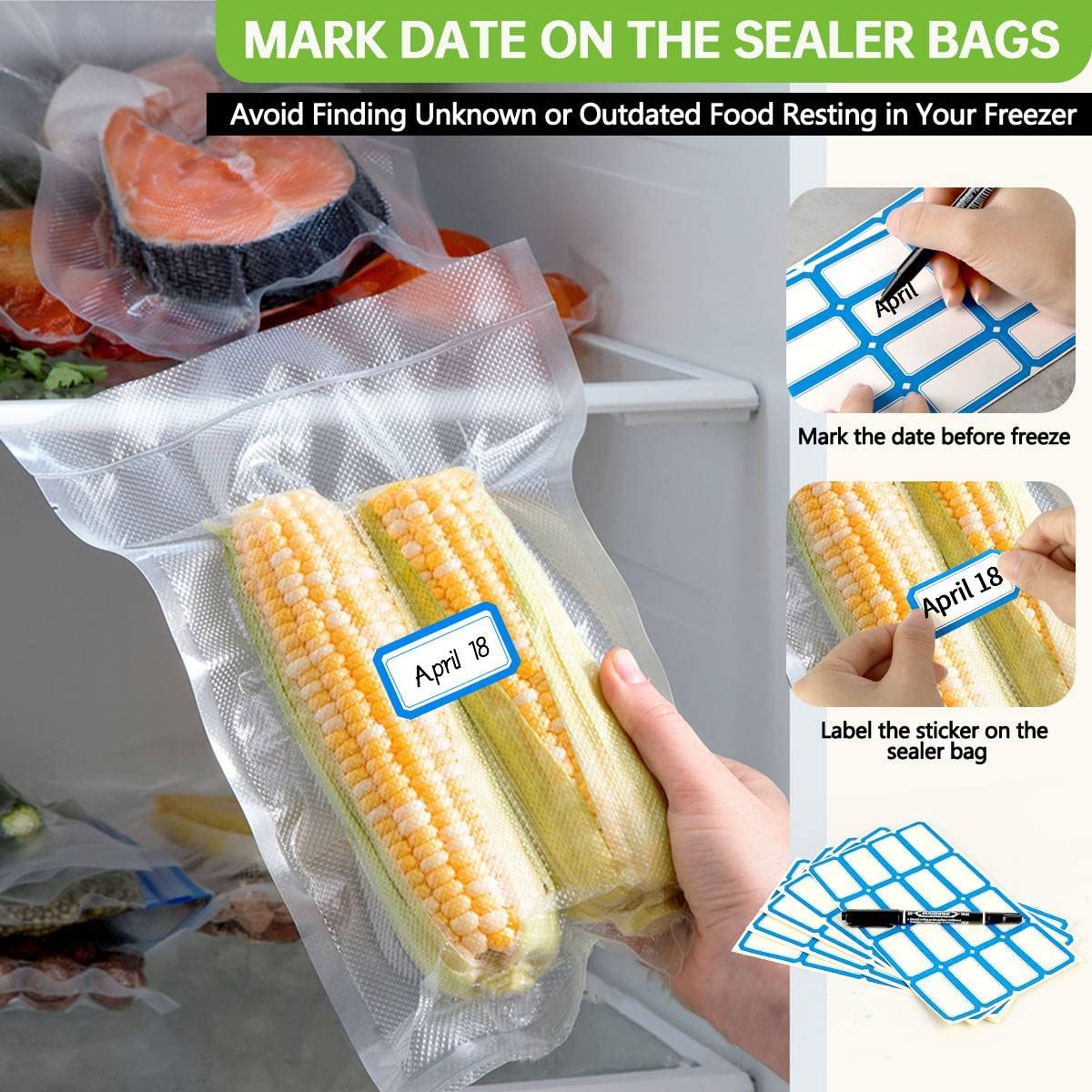 500 cm/Rulo Gıda Vakum Poşetle - Food Storage Vacuum Bags incelemesi ve fiyatı