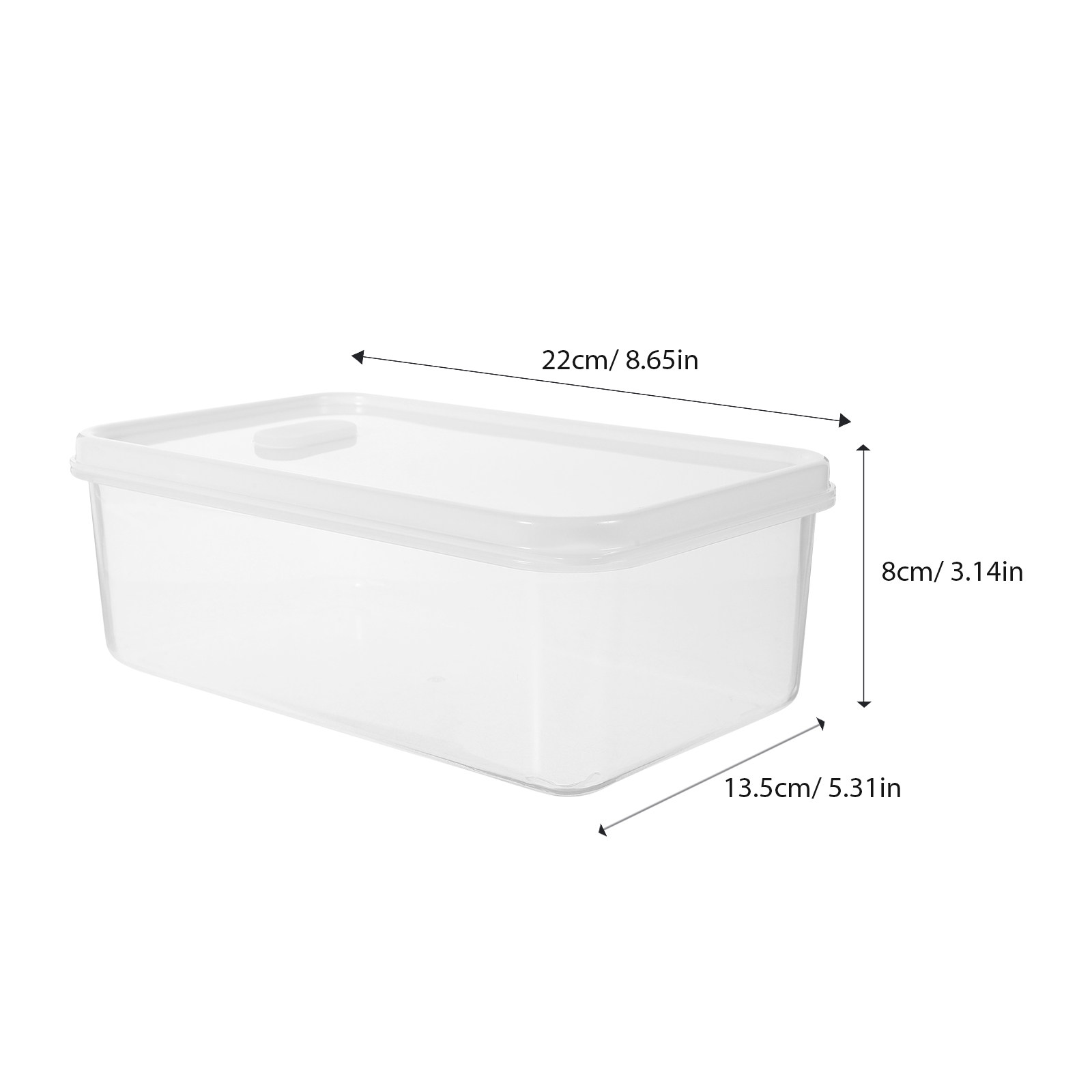 Yüksek Sızdırmazlıkta Şeffaf E - Food Storage Containers Plastic Box incelemesi ve fiyatı