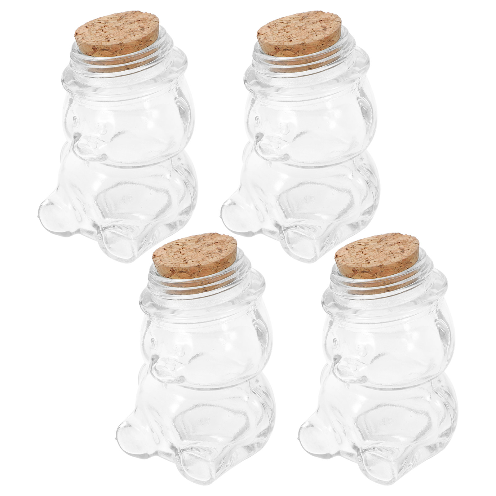 4 adet cam şeker kavanozu seti - Food Storage Containers Set incelemesi ve fiyatı