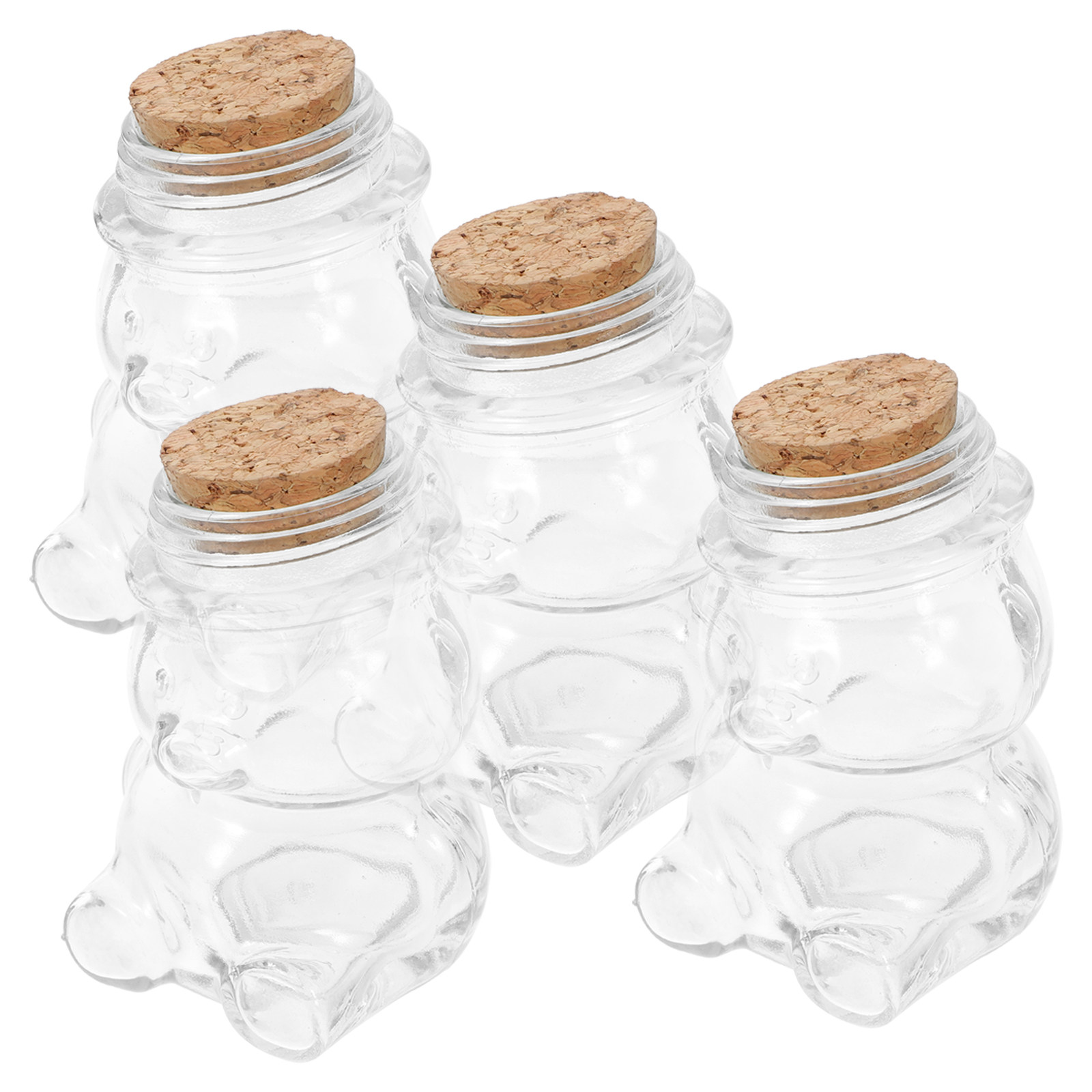4 adet cam şeker kavanozu seti - Food Storage Containers Set incelemesi ve fiyatı