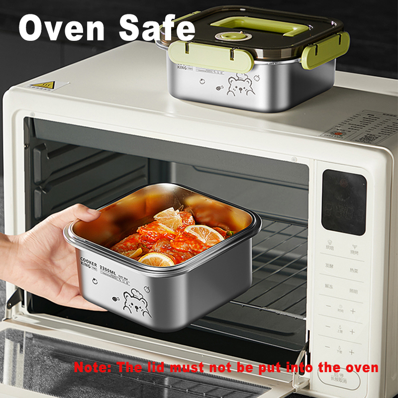 COOKER KING 420ml-6200ml Büyük - Food Storage Oven Safe incelemesi ve fiyatı