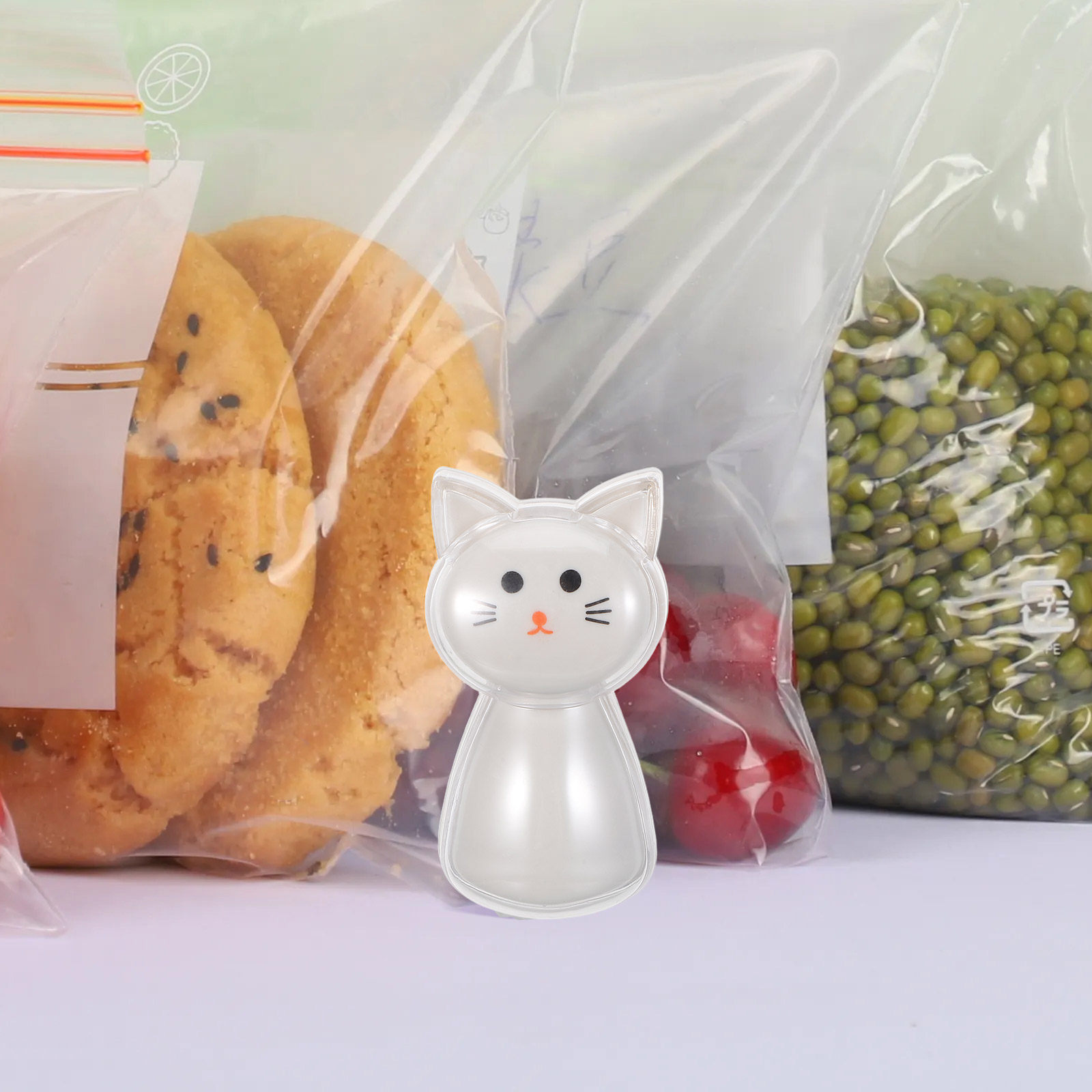 2 Adet Sevimli Kedi Desenli At - Food Storage For Pantry incelemesi ve fiyatı