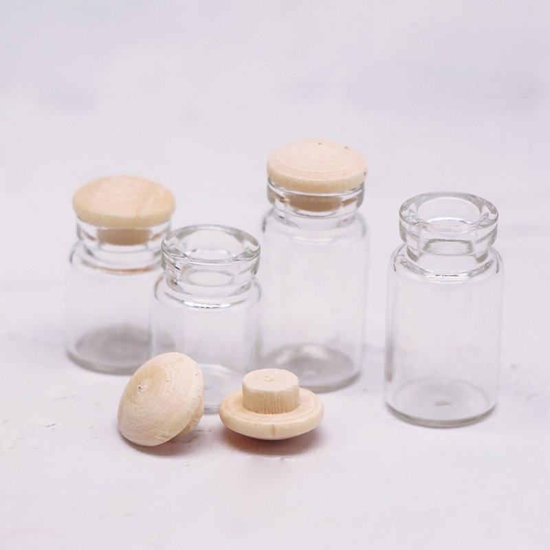 4 adet 1:12 Dollhouse minyatür - Food Storage Jars With Wooden Lids incelemesi ve fiyatı