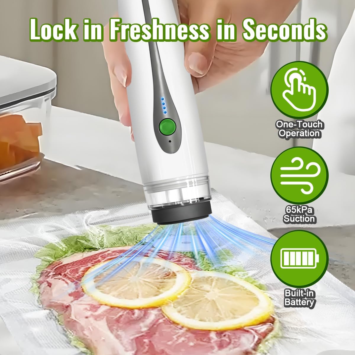 Otomatik Mini Vakum Paketleme  - Food Storage Vacuum Sealer Machine incelemesi ve fiyatı