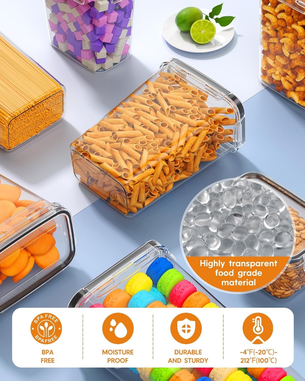 24 Adet Hava Geçirmez Gıda Sak - Food Storage And Containers incelemesi ve fiyatı
