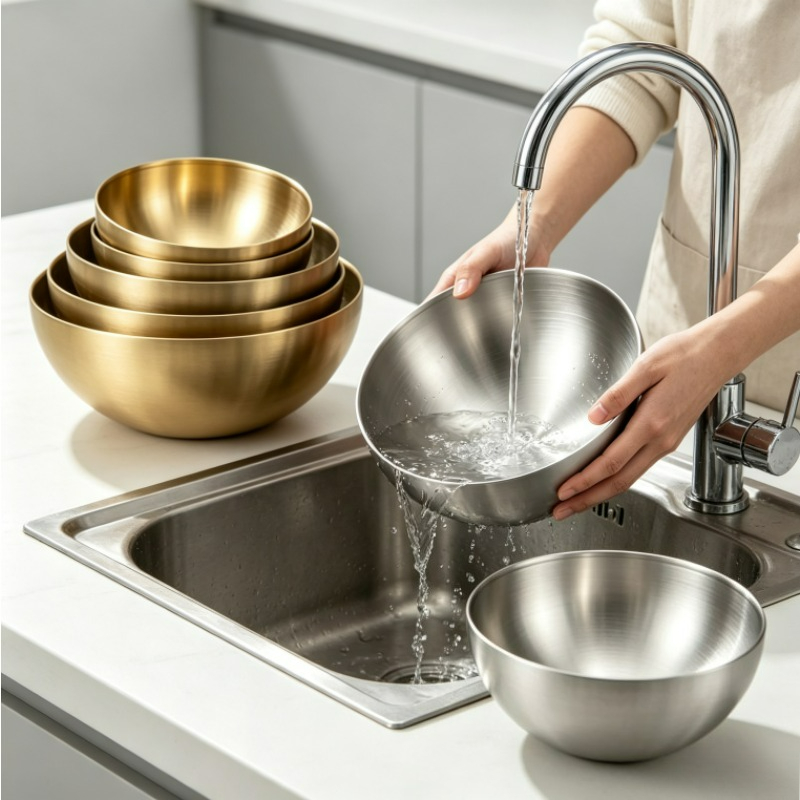Paslanmaz Çelik Karıştırma Kas - Food Storage In Stainless Steel incelemesi ve fiyatı